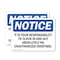 Signmission It Is Your Responsibility To Clock In And, 10 in W x Rectangle, Vinyl Decal OS-2PACK-NS-D-710-L-13740 - alternate 1